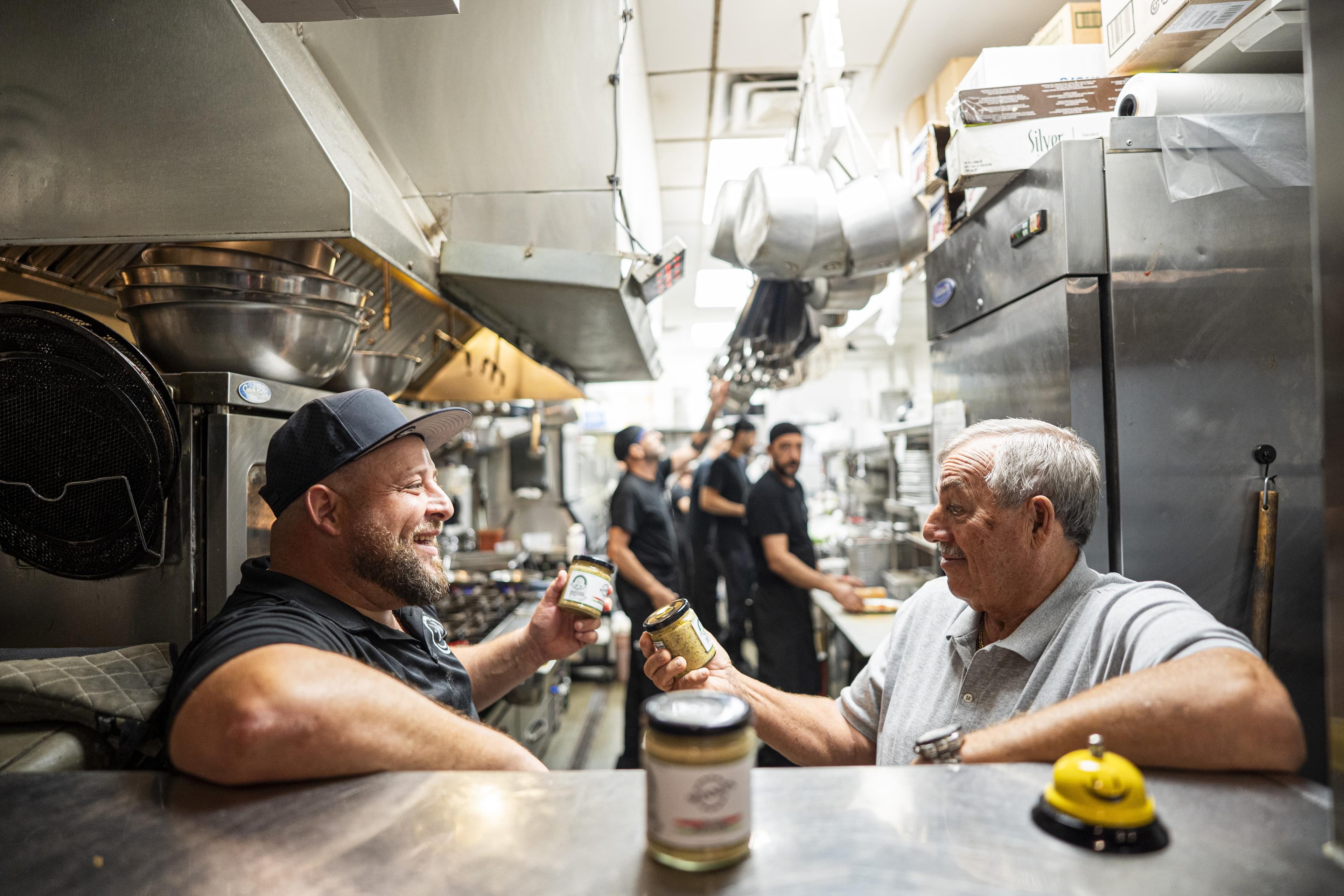 Simply Nonno's Creamy Pesto launch